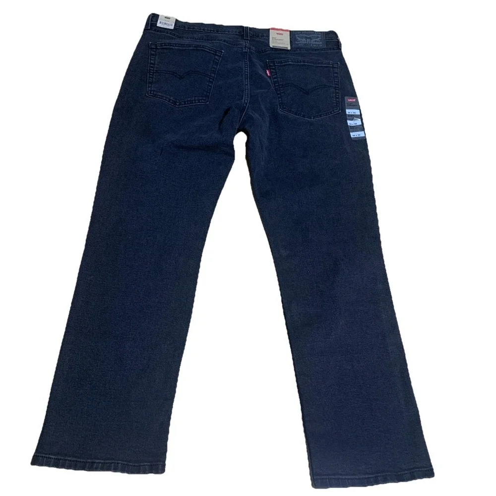 Levis 514 Straight Fit Mens Jeans Stretch Jeans Black Size‎ 36X30
